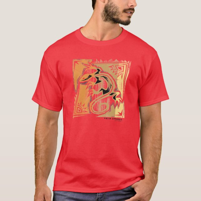Öknen värmer tee shirt (Framsida)