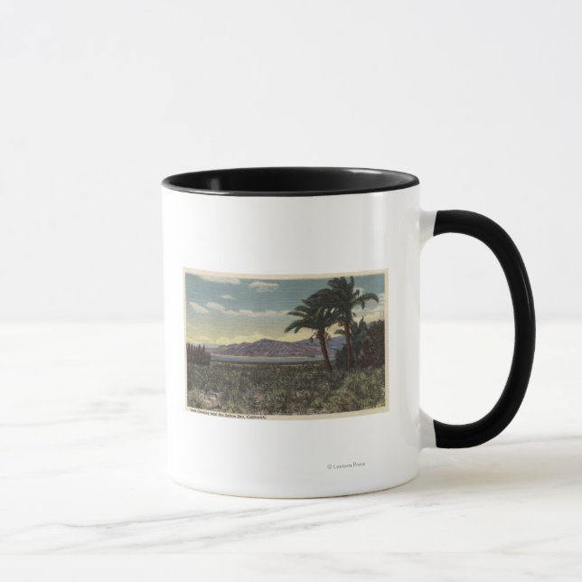 Ökning av Data nära Salton Sea Mugg (Höger)