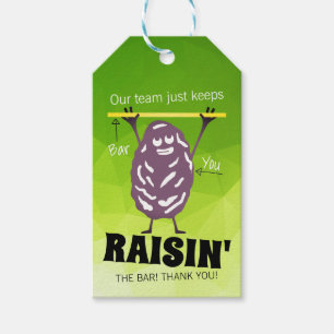 Ökning av märkrn pub raisin Employers candy Award Presentetikett
