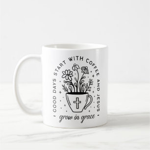 Ökning av nyhetsbrev och Jesus kristna citat Kaffemugg