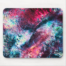 Ökning av Pinkish stänk som ser ut som sten krater Musmatta