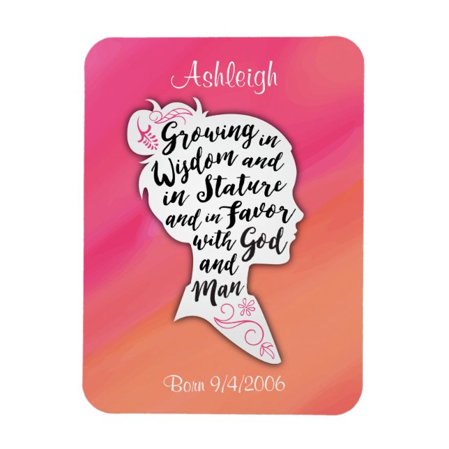 Ökning i Wisdom och Favoritmagnet Magnet (Vertikal)