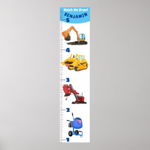 Ökningsdiagram för tecknad av kuttransport poster