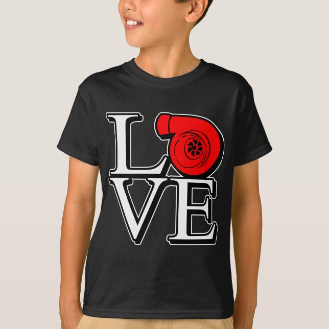 Ökningskärlek T Shirt (Framsida)