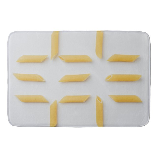 Okokt Penne Pasta Bath Mat Badrumsmatta (Framsidan)