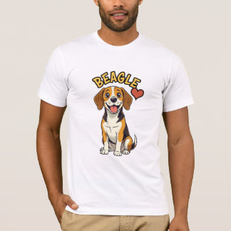 Okontrollerbar glädje: Beagle T-Shirt