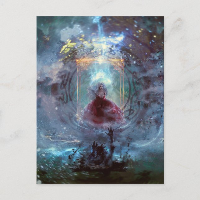 Okontrollerbar neromancer vykort (Framsida)