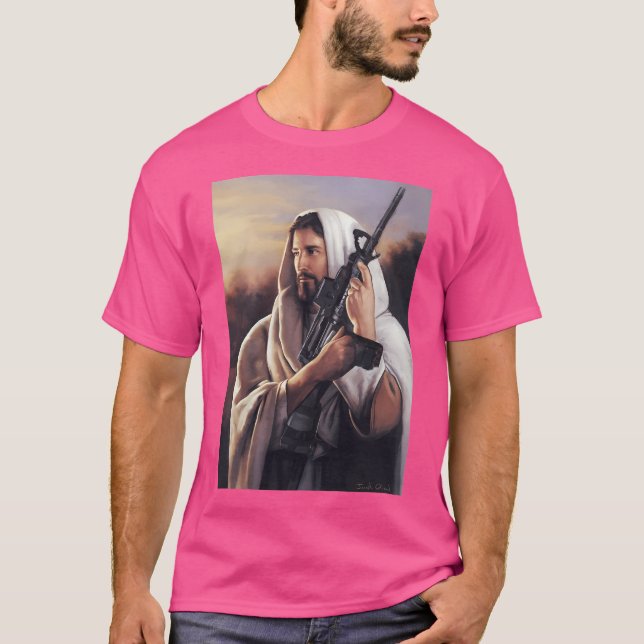 Okonventionell Jesus T Shirt (Framsida)