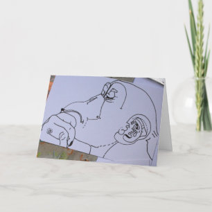 Okonventionell kinesisk zodiak under ett år helgkort