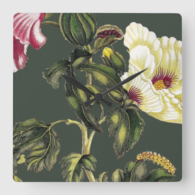 Okra Fyrkantig Klocka (Framsida)