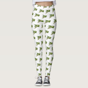 Okra-illustration av tecknad leggings