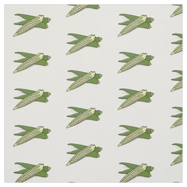 Okra-illustration av tecknad tyg (Provkarta)