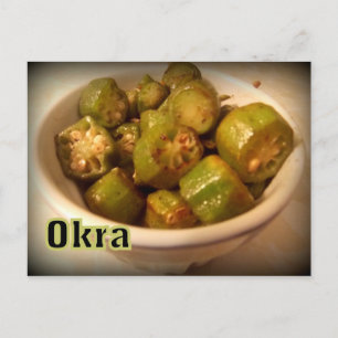 Okra Vykort