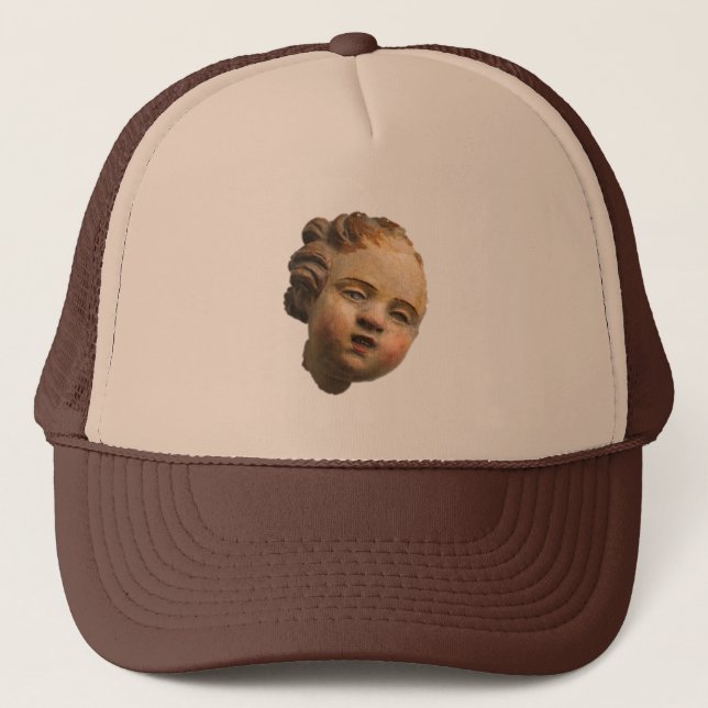 Okroppslig Cherubterra - cotta Keps (Framsida)