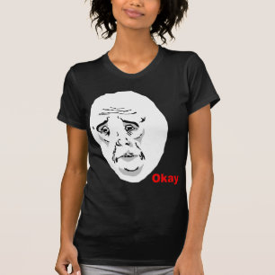 Okt grabbursinneansikte Meme T-shirt