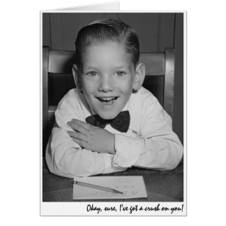 "Okt, säkert, fick I've en fruktdryck på dig! ", Hälsningskort