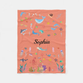 Oktaväxlad rankett för Spädbarn, barn, Vuxnor Fleecefilt