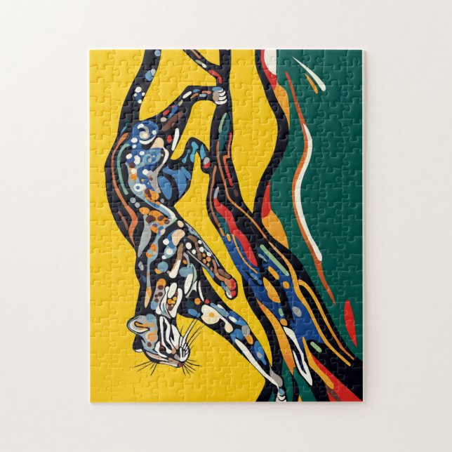 Oktelot i ett Träd-pussel Pussel (Vertikal)