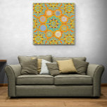 Oktobärgad arabesque Moorish tangerine stil Canvastryck<br><div class="desc">Detta marockanska mandala stil har temat ett oändligt uppvaknande. Om vad du kämpade för, vad du uthärdade, vad du räddade tills du dog perfekt. Det finns bitterhet som du känner. Det finns mörker som du alltid rör vid. Den hämnd du fortfarande känner. Det förekommer upprepade misslyckanden och fall. Kontinuerligt beröm...</div>