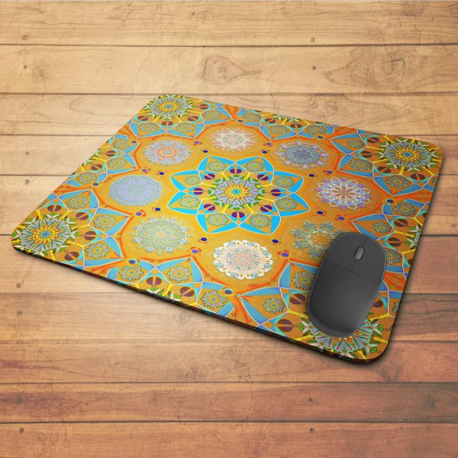 Oktobärgad arabesque Moorish tangerine stil Musmatta (Skapare uppladdad)