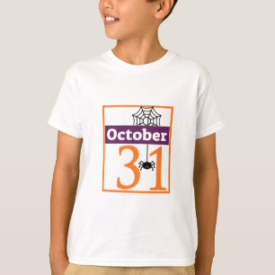 Oktober 31a Halloween-Personlig T Shirt