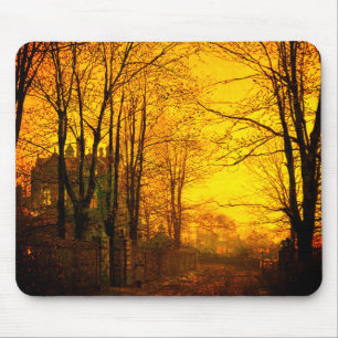 Oktober Afterglow John Atkinson Grimshaw Musmatta