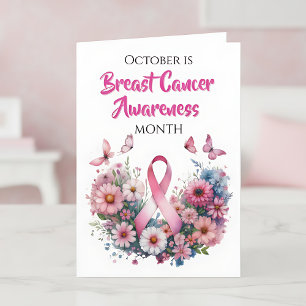 Oktober är bröstcancermånaden kort