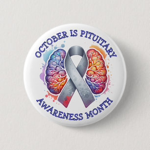 Oktober är Pituitary Awareness Month Knapp