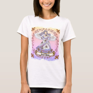 Oktober Birthday Angel anpassningsbar t-shirts