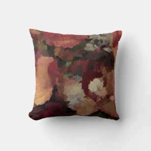 Oktober blommigt fossil Pillow Kudde