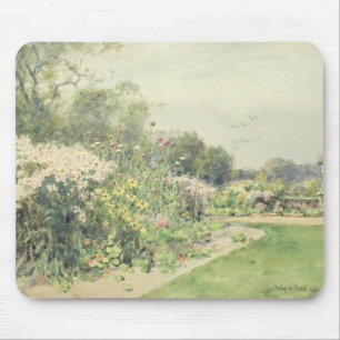 Oktober blommor musmatta