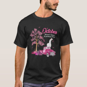 Oktober Breast Cancer Awareness Month Laama Pumpki T Shirt