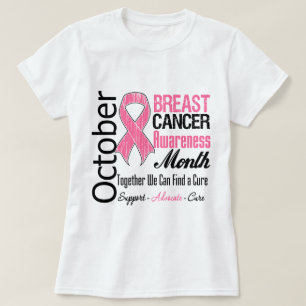 Oktober - bröstcancermedvetenhetmånad tee