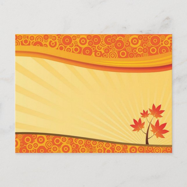 Oktober Delight Vykort (Framsida)