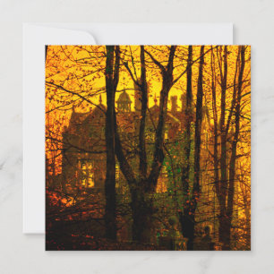 Oktober Efterglöd John Atkinson Grimshaw Inbjudningar