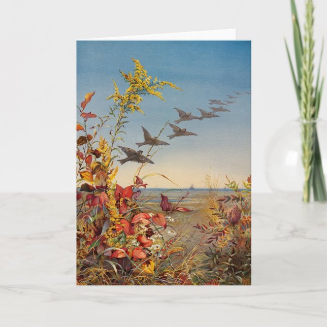 oktober | Fidelia Bridges Kort (Framsida)