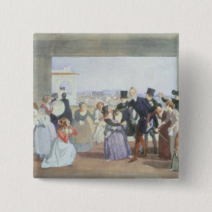 Oktober firande i Rome, 1842 Knapp