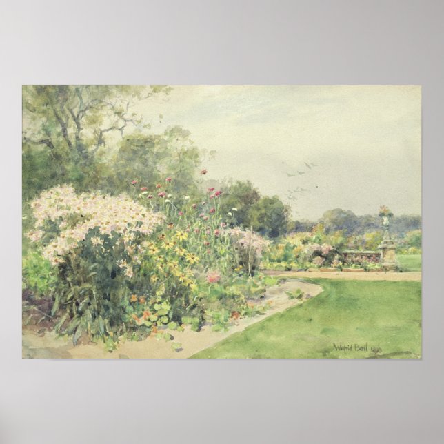 Oktober Flowers Poster (Framsidan)