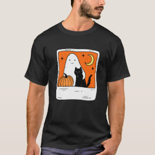 Oktober för alltid med fräckt pumpkin och svart ka t shirt
