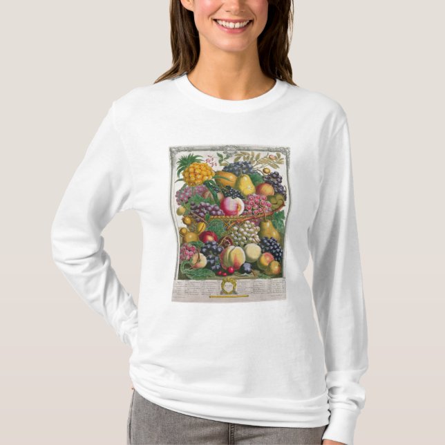 Oktober från 'tolv månader av frukter t shirt (Framsida)