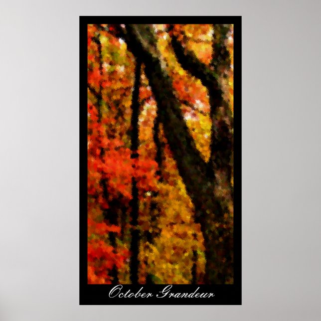 Oktober Grandeur Poster (Framsidan)