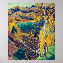 Oktober Guld | Franklin Carmichael | Poster