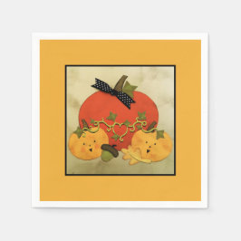Oktober Halloween Bröllopsdusch Pappersservett