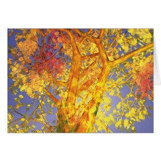 Oktober Hälsningskort