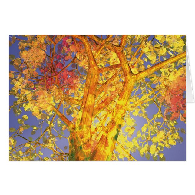 Oktober Hälsningskort (Framsidan Horizontal)