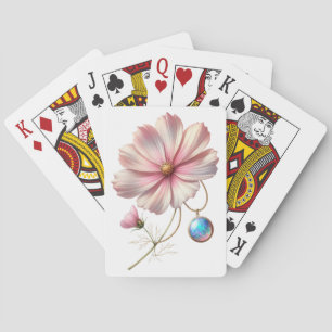 Oktober månads blomma och ädelsten casinokort