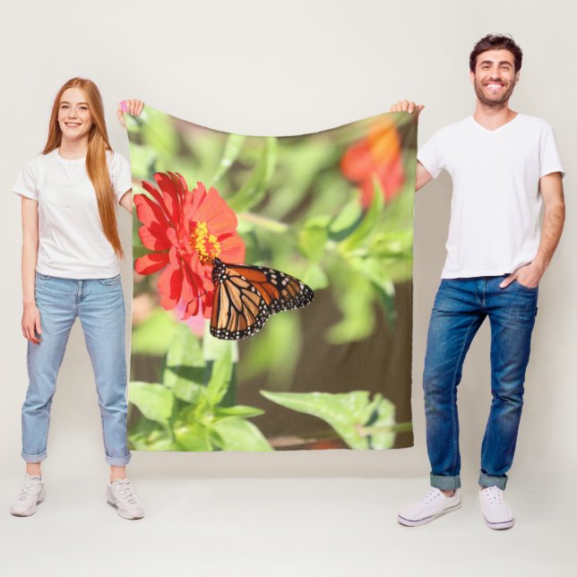 Oktober Monarch Fleecefilt (På plats)