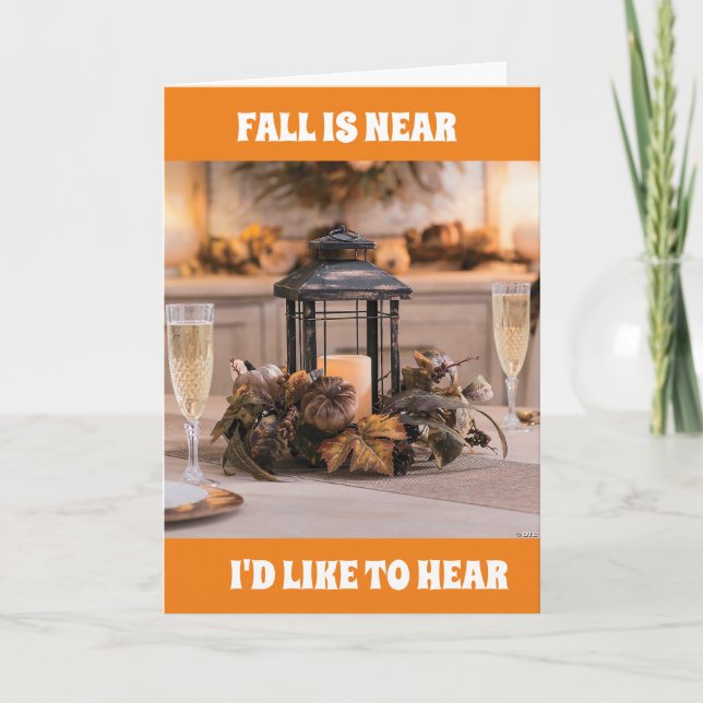 **OKTOBER** ÖNSKEMÅL FÖR DIG. KORT (Framsida)