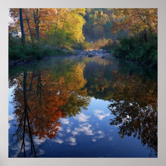 Oktober på strömmen poster (Framsidan)