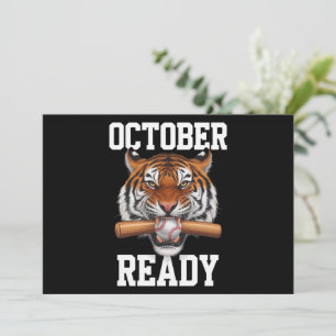 Oktober Redo för Redo Tiger Baseball 2024 Inbjudningar
